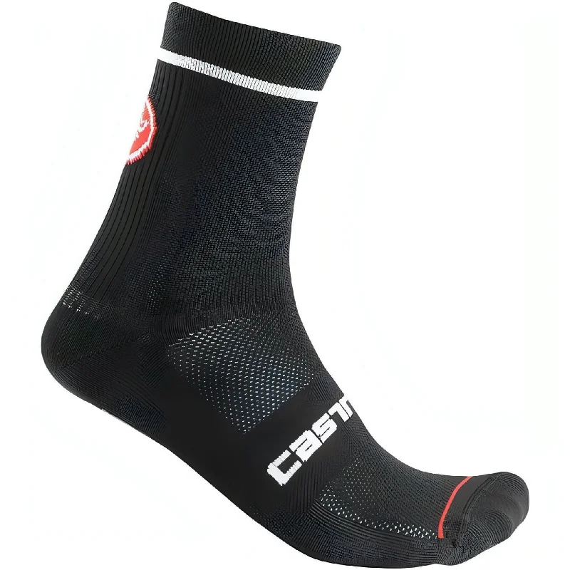 Castelli Entrata 13 Cycling Socks - Black