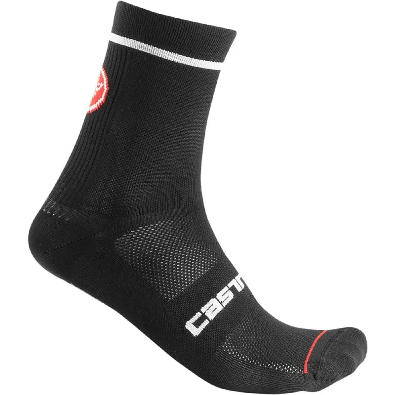 Castelli Entrata 9 Cycling Socks - Black