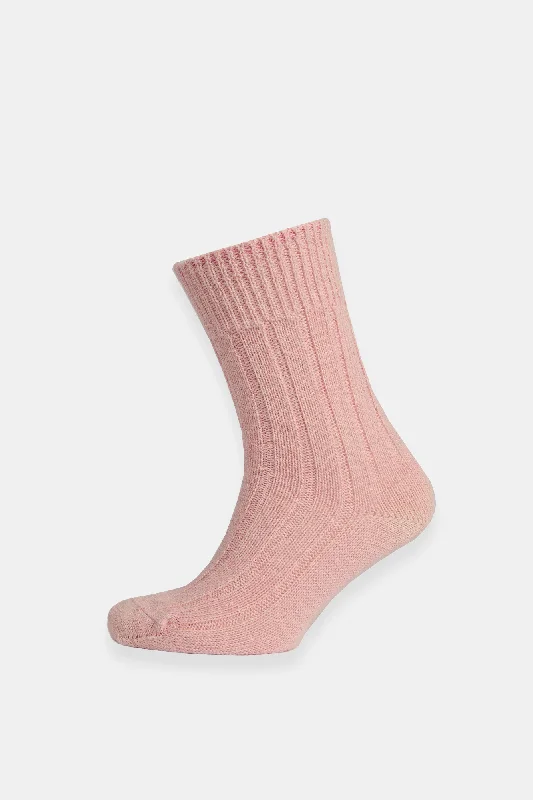 Alpaca Bed Sock - Pale Pink