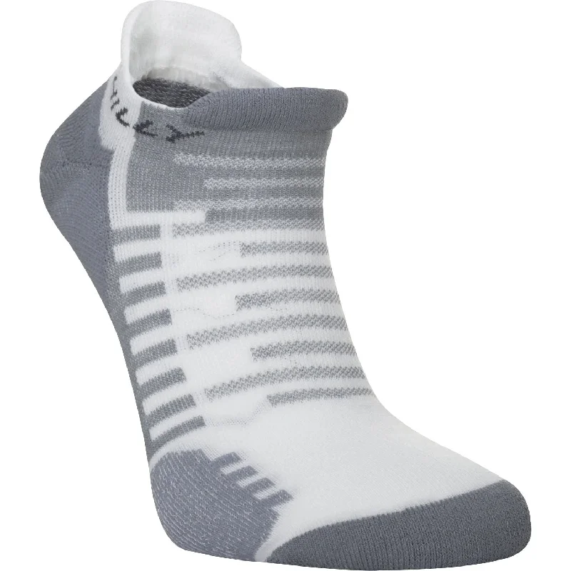 Hilly Active Socklet Running Socks - White