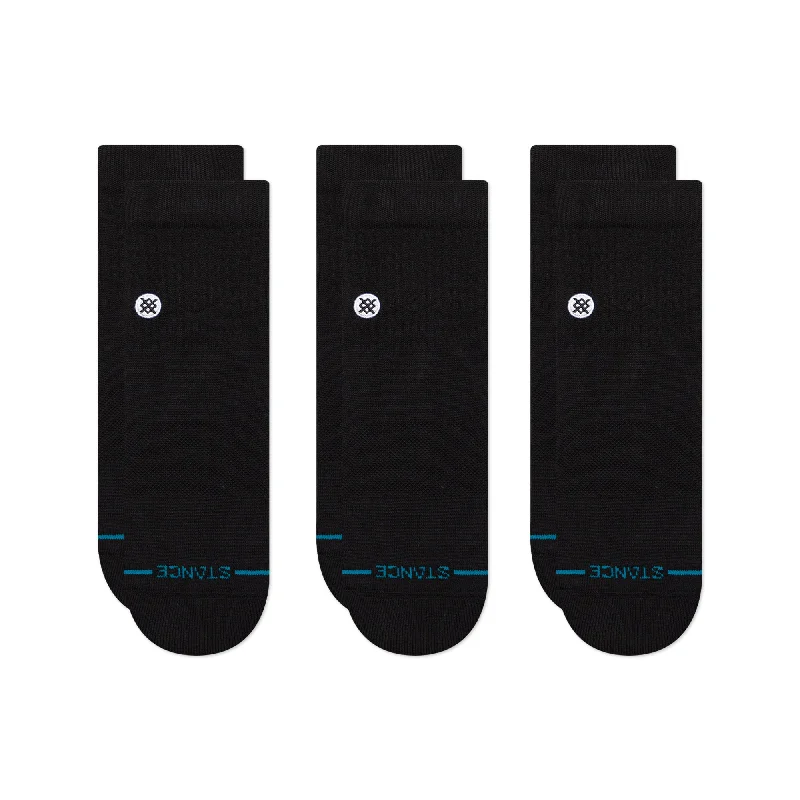 ICON QUARTER SOCK 3 PACK