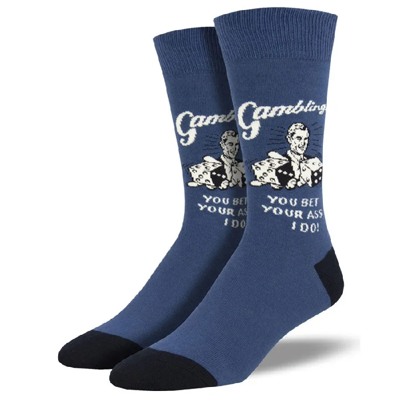 Men's Retro Spoof "Bet On It" Socks