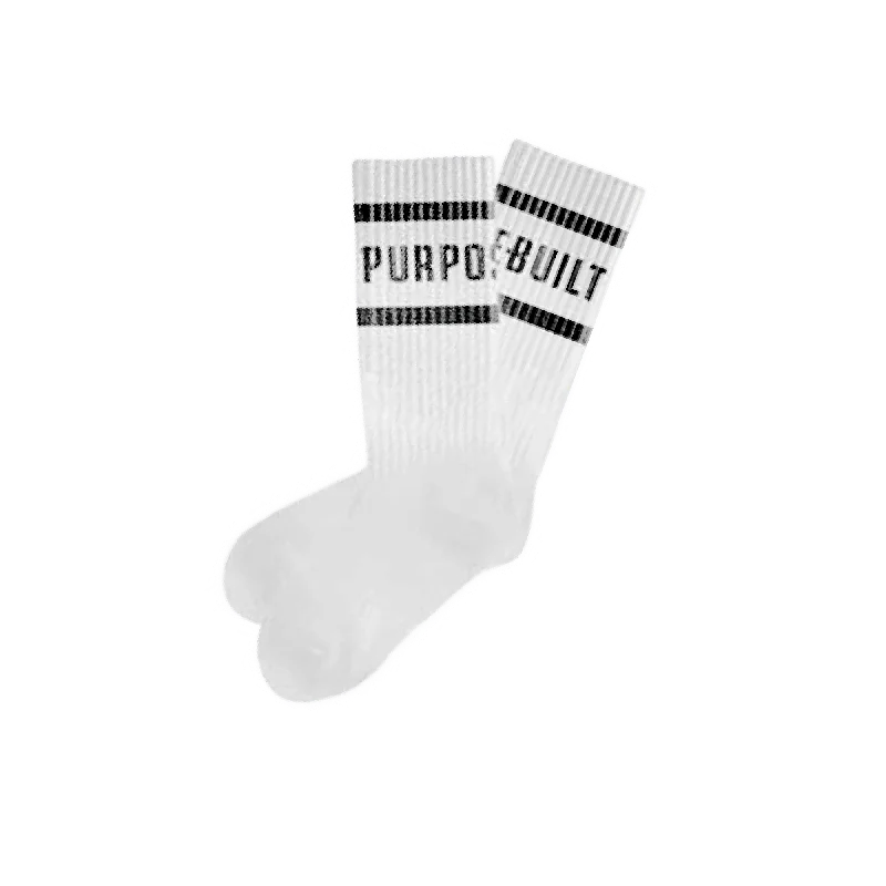 Purpose-Built Athletic Socks, White