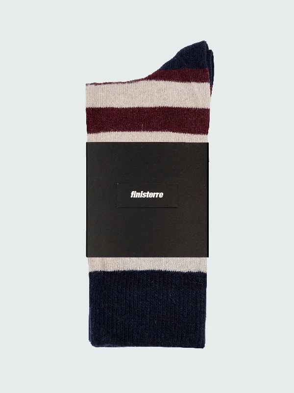 Classic Wool Striped Sock