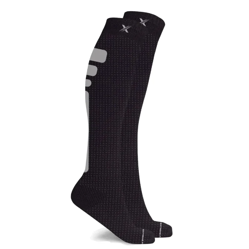 Run+ Elite Reflective - Atheltic Grade Compression Socks