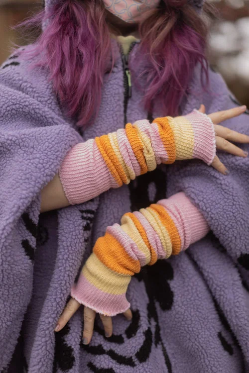 Sherbet Stripes Warmers