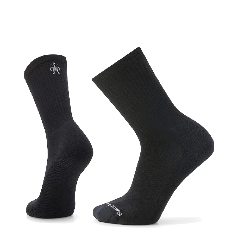 Smartwool Men's Everyday Solid Rib Crew Socks in Black