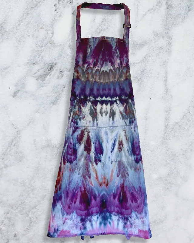 Tie Dyed Apron - Lotus Roll