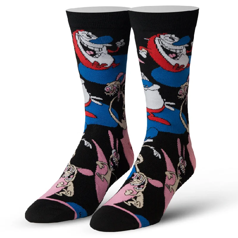 Unisex Ren and Stimpy Socks