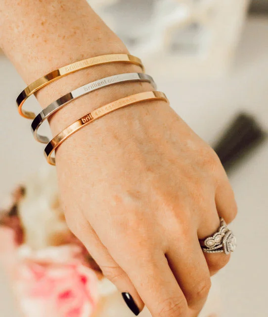 Brilliant Confidence Bracelets