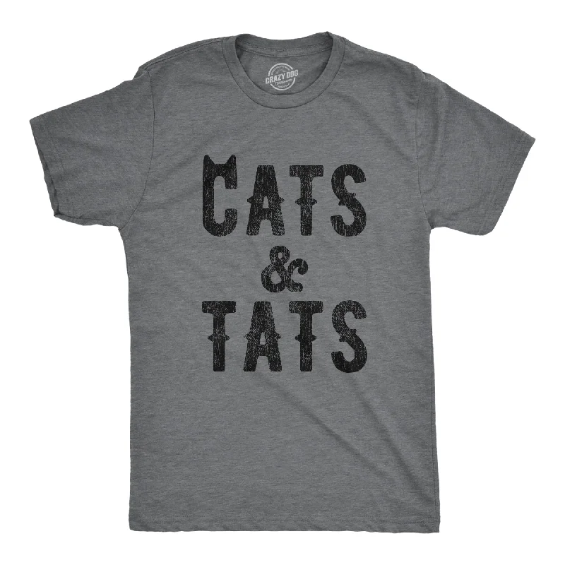 Cats And Tats Men's T Shirt