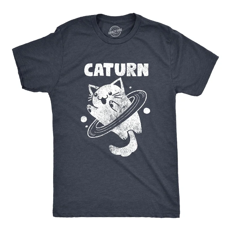 Caturn Men's T Shirt