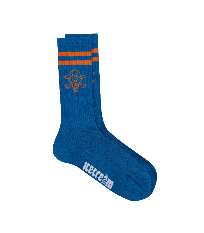 CONES AND BONES SPORTS SOCK - BLUE