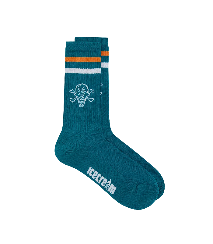 CONES & BONES SPORTS SOCKS - TEAL