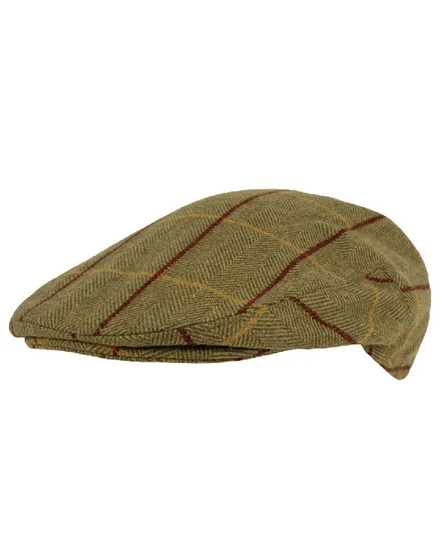 Jack Pyke Wool Blend Tweed Flat Cap