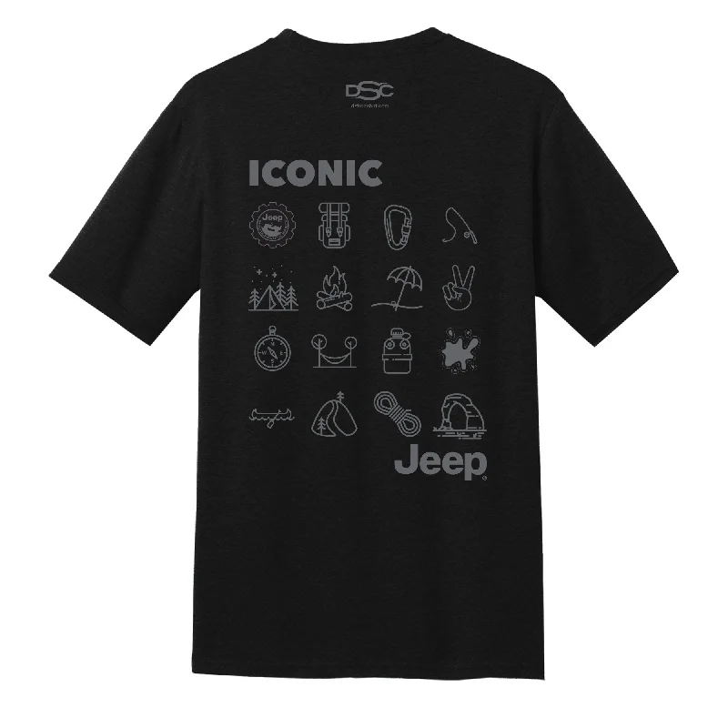 Mens Jeep® Iconic T-Shirt - Black