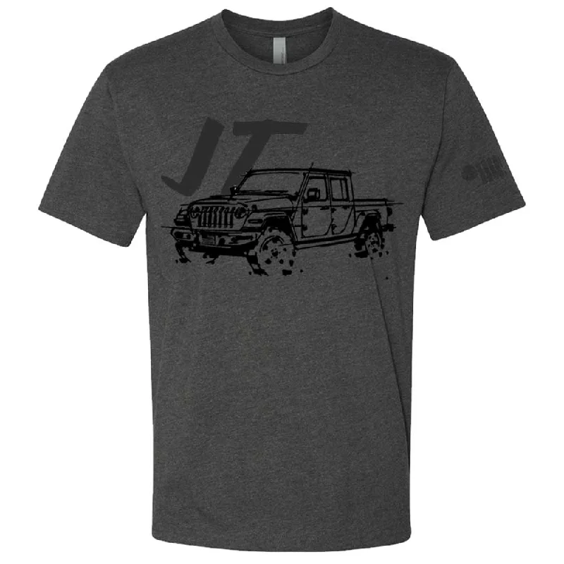 Mens Jeep® JT Gladiator - LDD Series - Triblend Charcoal T-Shirt