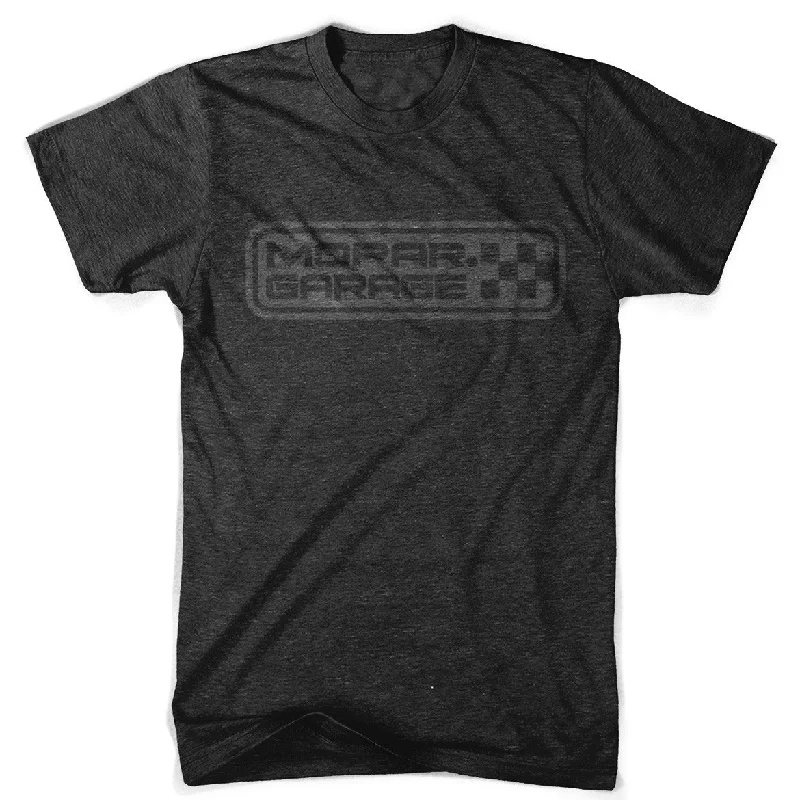 Mens Mopar Garage T-shirt (Heather Black)