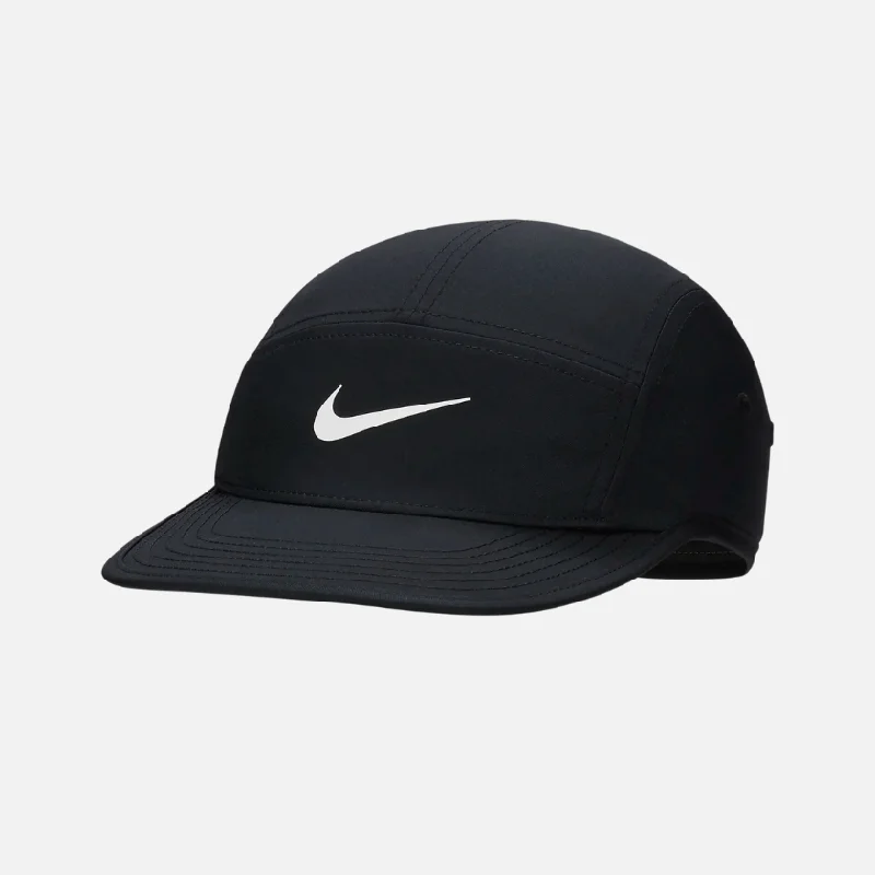 Nike Dri-FIT Fly Unstructured Swoosh Cap - Black/Anthracite/White