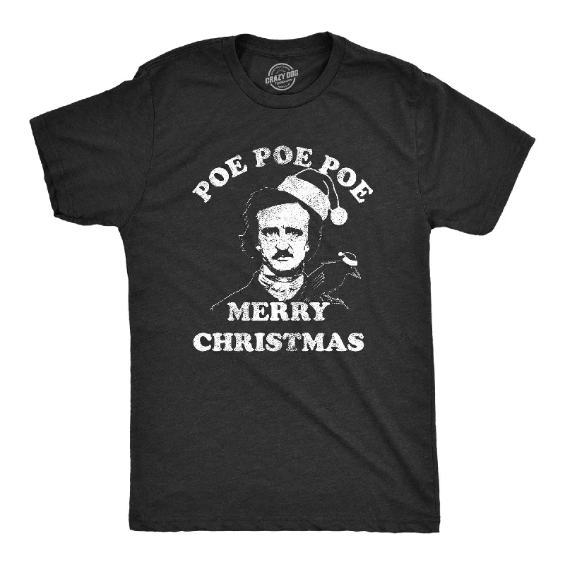 Poe Poe Poe Merry Christmas Men's T Shirt