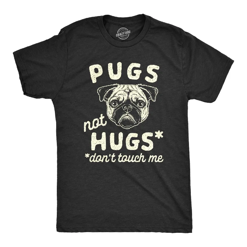 Pugs Not Hugs Coronavirus Men's T Shirt