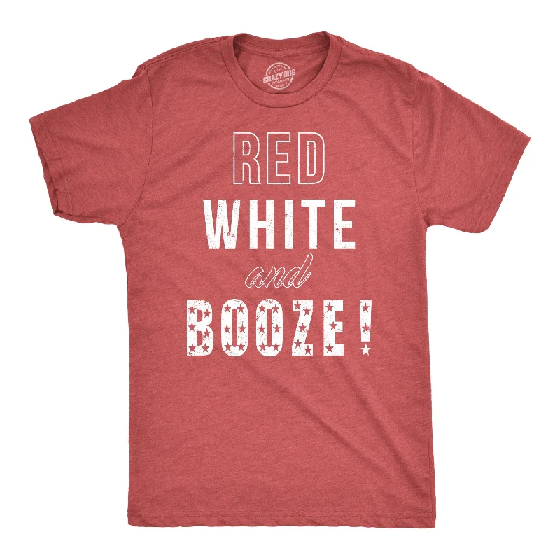 Red White and Booze Men's T Shirt