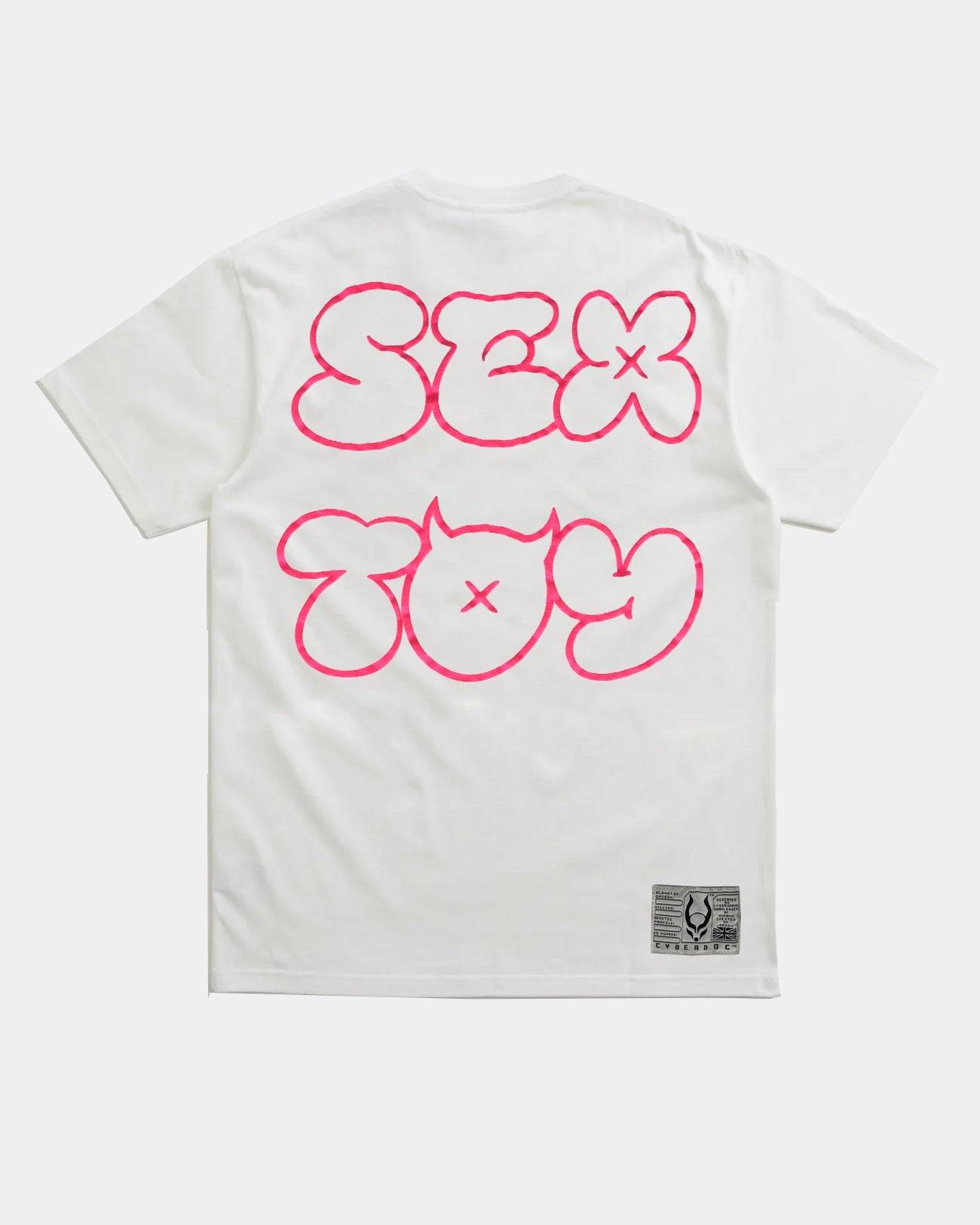 SEX TOY T-SHIRT MENS WHITE - FUTURE LOVERS