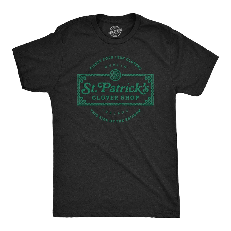 St. Patrick's Clover Shop Men's T Shirt