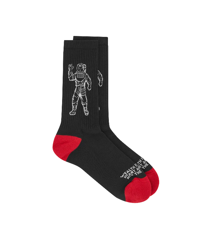 STANDING ASTRO SOCKS - BLACK