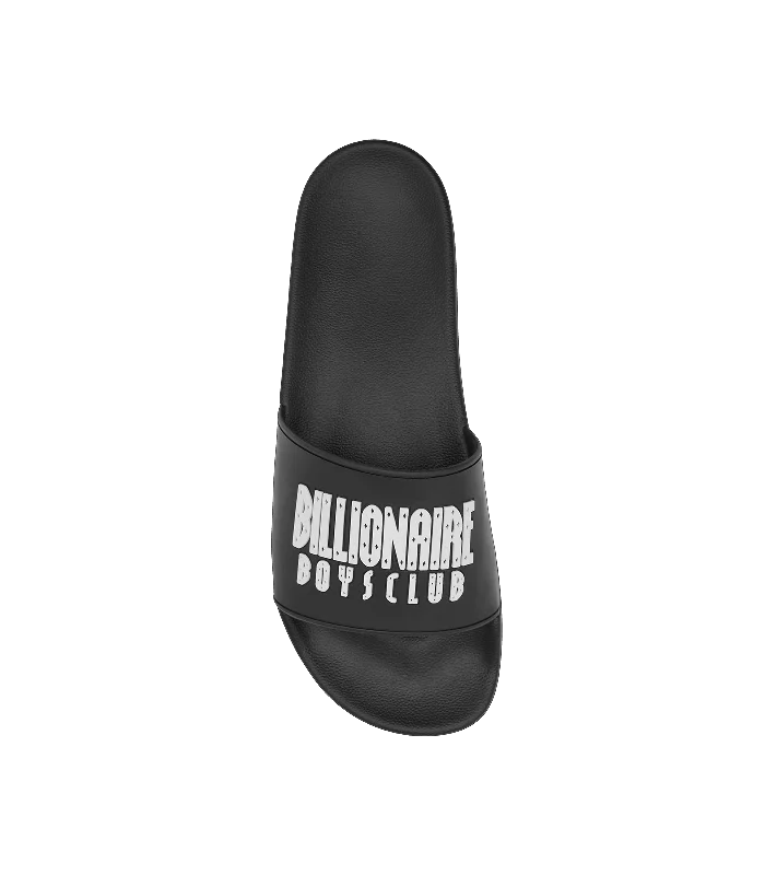 STRAIGHT LOGO SLIDES - BLACK