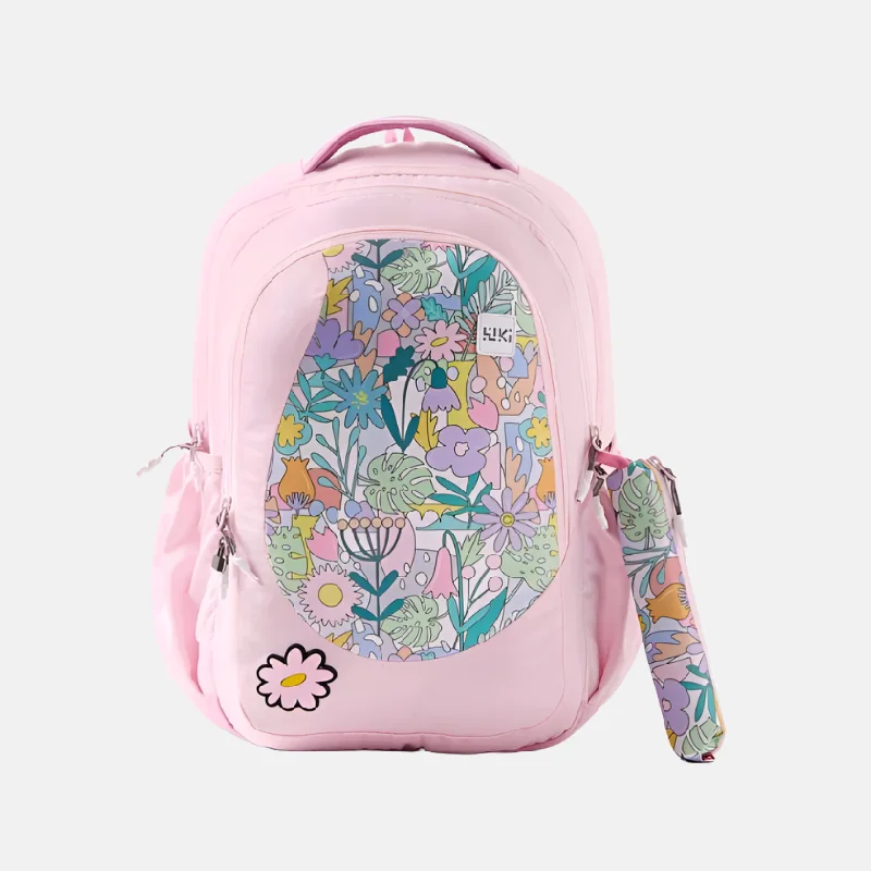 Wildcraft Wiki Girl 3 Backpack Large 31 L -Blossom Pastel/Daisy Orange