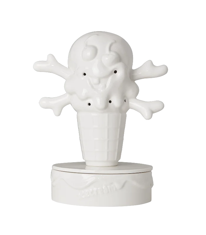 YEENJOY X ICECREAM CONES & BONES INCENSE CHAMBER - WHITE