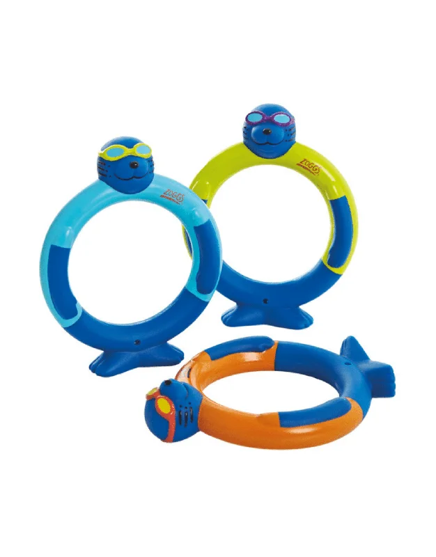 Zoggs Zoggy Dive Rings - Pack of 3