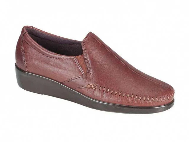 SAS Dream - Women's Slip On Shoe Brown (BRN)