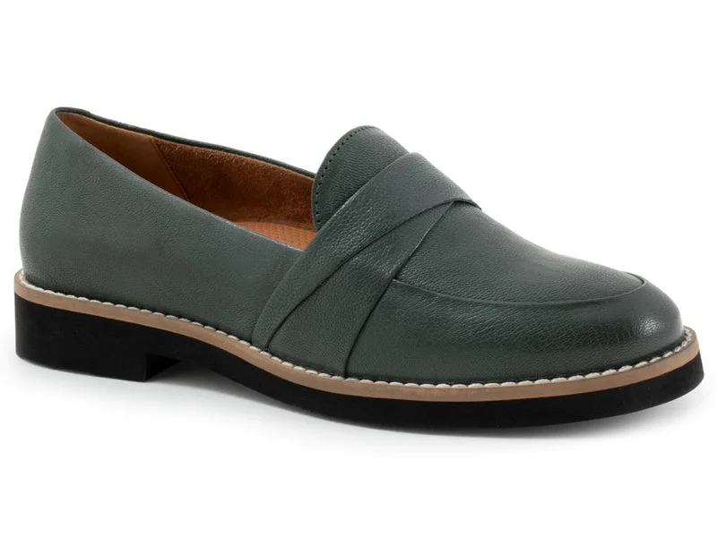 Softwalk Walsh - Womens Loafers Dark Green (380)