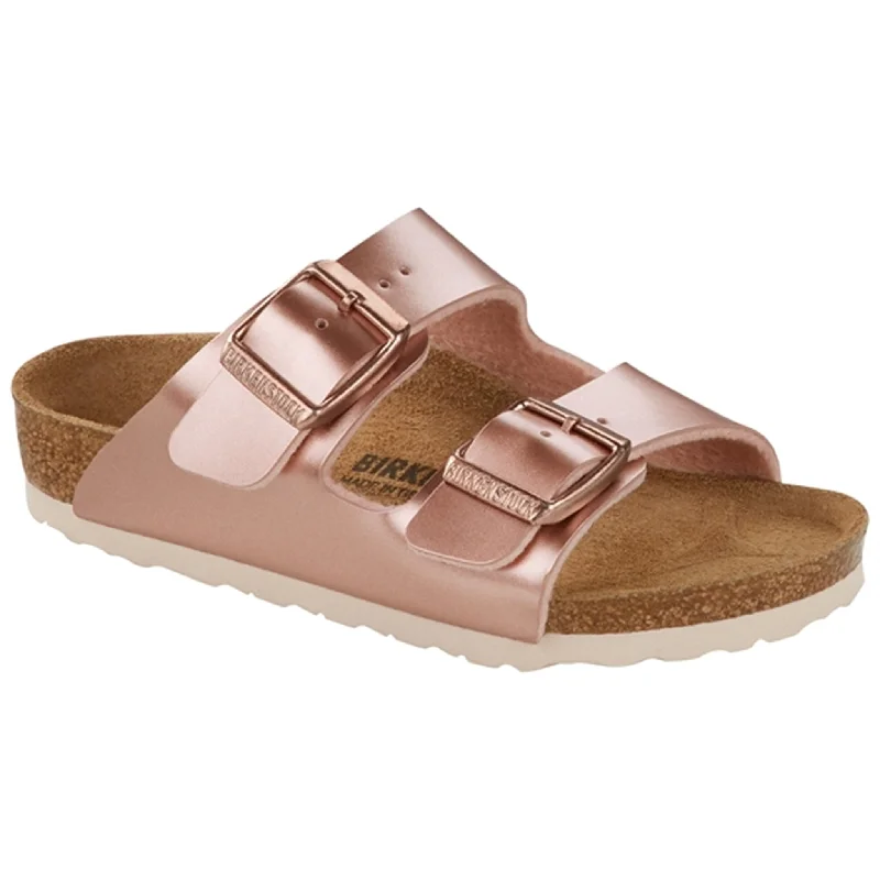 Birkenstock Arizona Kids Electric Metallic Copper Sandals