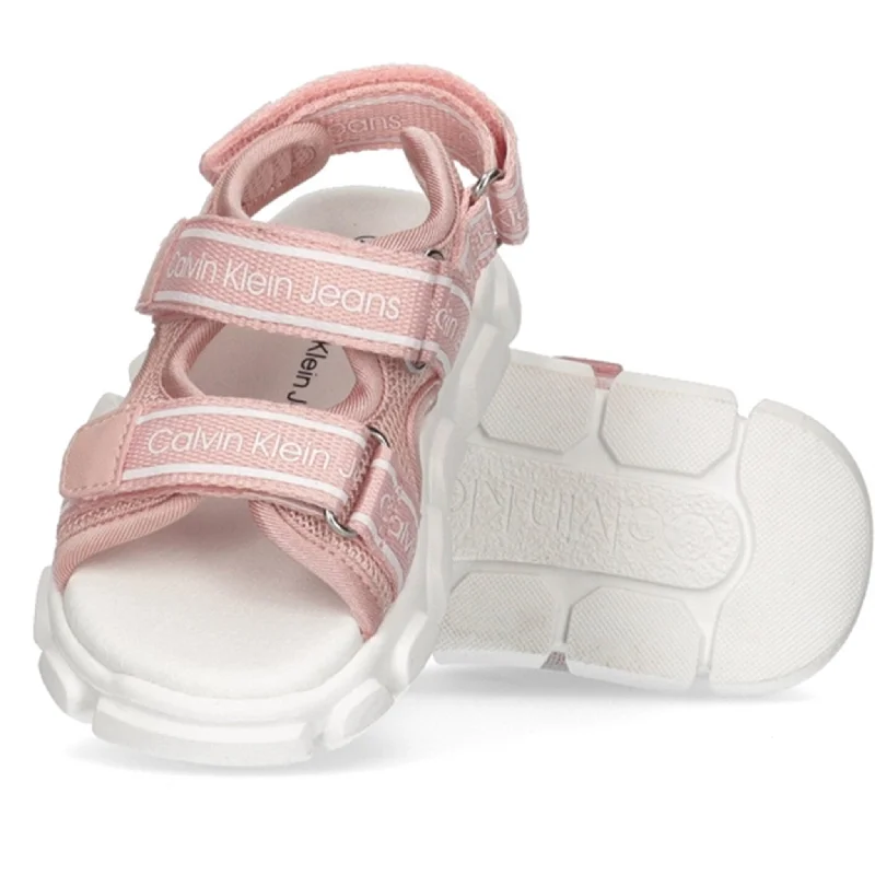 Calvin Klein Velcro Sandal Pink