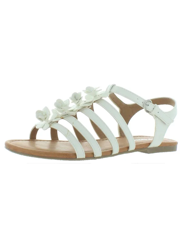 Carmenia Girls Strappy Slingback Flat Sandals