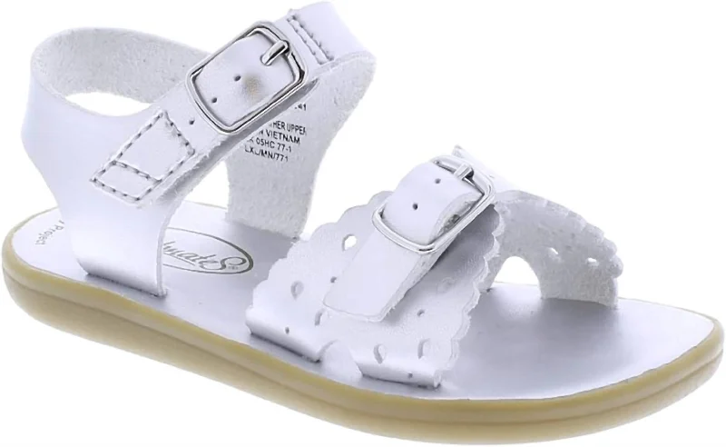 Girl's Ariel Sandals In Silver