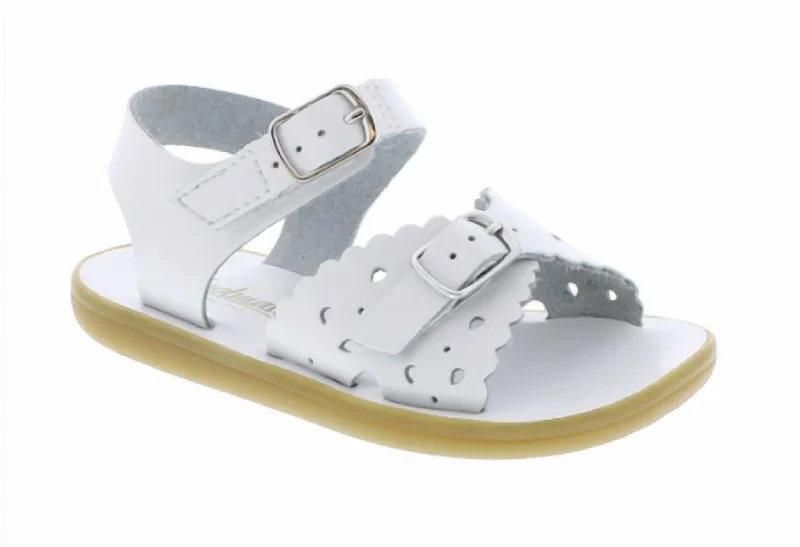 Girl's Ariel Sandals In White