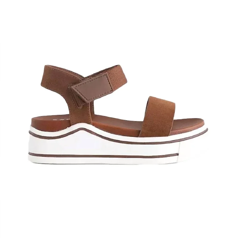 Girls Haylo Sandals In Cognac