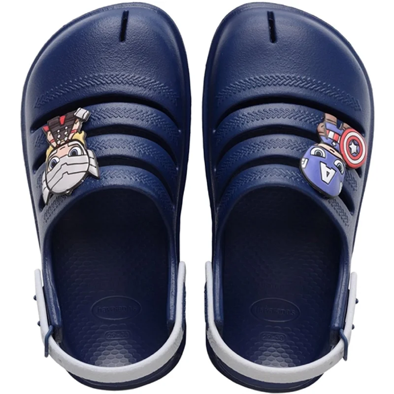 Havaianas Kids Sandals Marvel Navy Blue