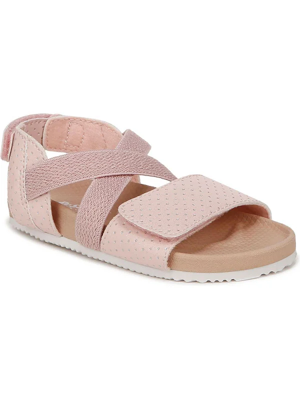 Islander TDL Girls Stretch Slip On Sandals