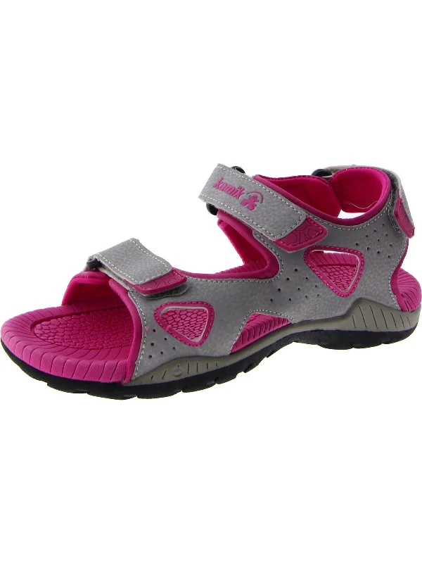 Lobster 2 Girls Adjustable Flat Sandals