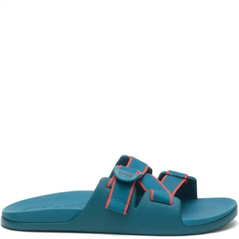 Men's Chillos Slides In Outskirt Cobalt