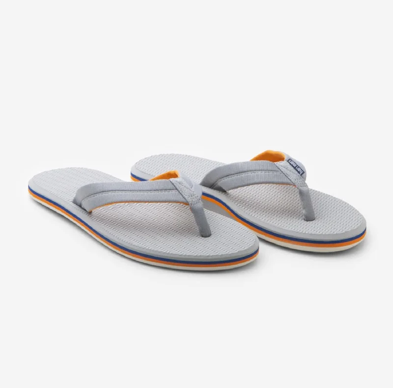 Men's Dunes Flip Flops In Light Gray