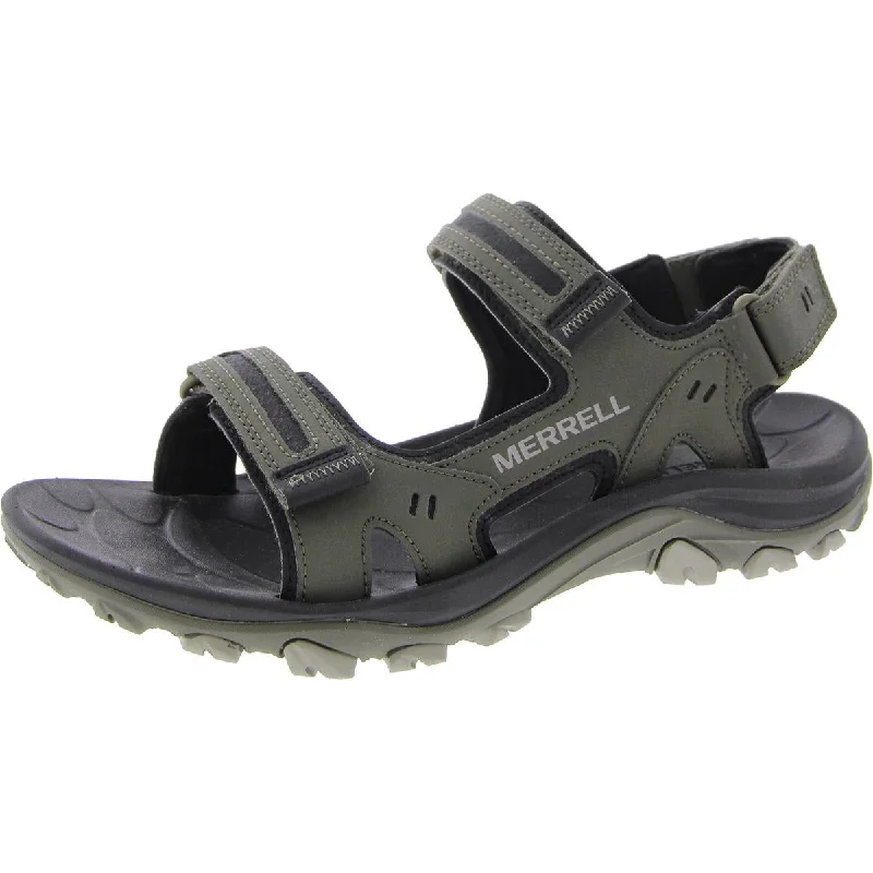 Mens Round toe Slingback Fisherman Sandals