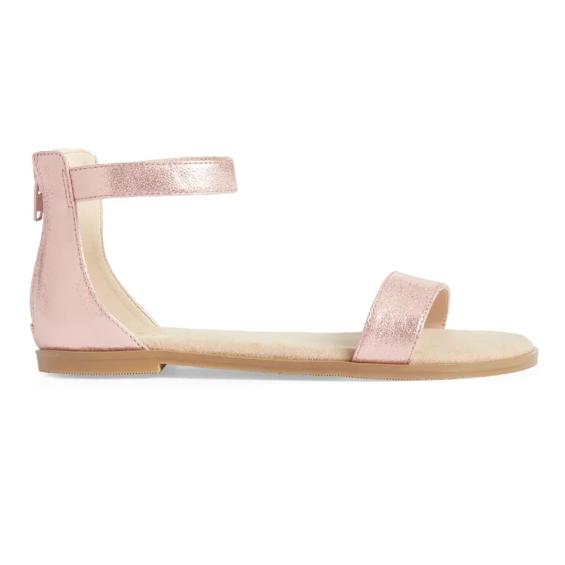 Miss Cambelle Sandal in Pink Metallic - Kids