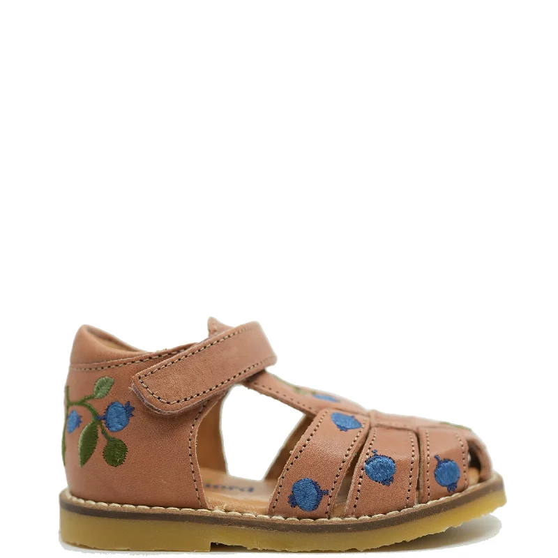 Petit Nord Blueberry Closed Toe Velcro Sandal