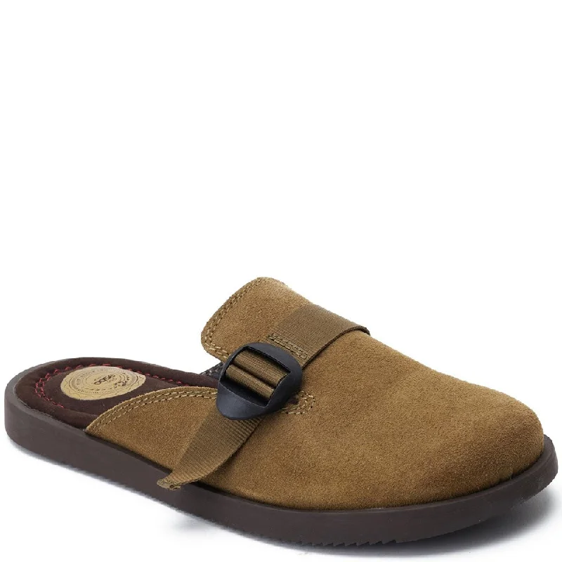 Base London Taurus Slip On Suede Mule